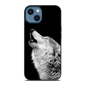 ROAR WHITE WOLF iPhone 14 Case Cover