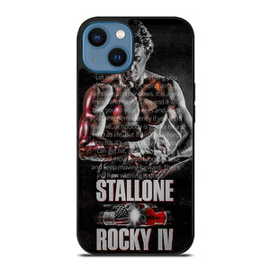 ROCKY BALBOA QUOTE ART iPhone 14 Case Cover ROCKY BALBOA QUOTE ART iPhone 14 Case Cover