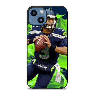 RUSSELL WILSON SEATTLE SEAHAWK NFL iPhone 14 Case Cover RUSSELL WILSON SEATTLE SEAHAWK NFL iPhone 14 Case Cover