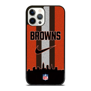 CLEVELAND BROWNS NIKE STRIPE iPhone 12 Pro Case Cover
