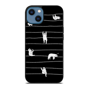 SLOTH KOALA STRIPE iPhone 14 Case Cover SLOTH KOALA STRIPE iPhone 14 Case Cover
