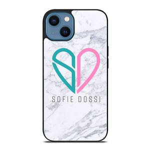 SOFIE DOSSI MARBELE LOGO iPhone 14 Case Cover SOFIE DOSSI MARBELE LOGO iPhone 14 Case Cover