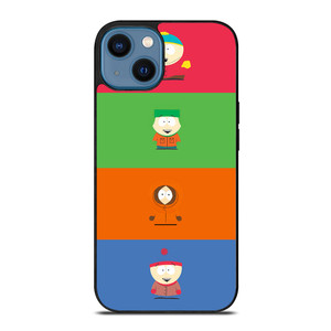 SOUTH PARK CHARACTER COLLAGE iPhone 14 Case Cover SOUTH PARK CHARACTER COLLAGE iPhone 14 Case Cover