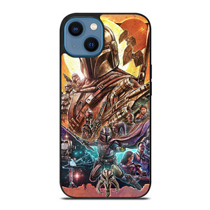 STAR WARS MANDALORIAN COLLAGE iPhone 14 Case Cover STAR WARS MANDALORIAN COLLAGE iPhone 14 Case Cover