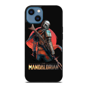 STAR WARS THE MANDALORIAN ART iPhone 14 Case Cover STAR WARS THE MANDALORIAN ART iPhone 14 Case Cover