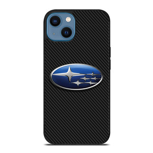 SUBARU CARBON LOGO iPhone 14 Case Cover SUBARU CARBON LOGO iPhone 14 Case Cover