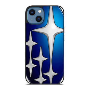 SUBARU ZOOMED LOGO iPhone 14 Case Cover SUBARU ZOOMED LOGO iPhone 14 Case Cover