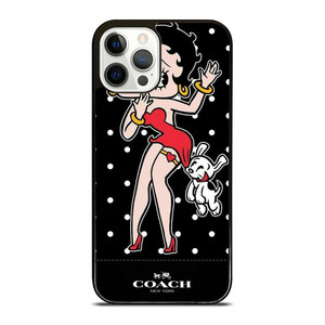COACH NEW YORK X SEXY BETTY BOOP iPhone 12 Pro Case Cover