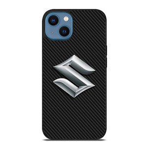 SUZUKI MOTOR CARBON LOGO iPhone 14 Case Cover SUZUKI MOTOR CARBON LOGO iPhone 14 Case Cover