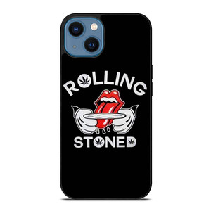 THE ROLLING STONES WEED LOGO iPhone 14 Case Cover