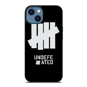 UNDEFEATED BLACK LOGO iPhone 14 Case Cover