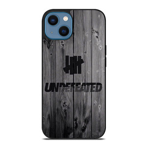 UNDEFEATED WOODEN iPhone 14 Case Cover