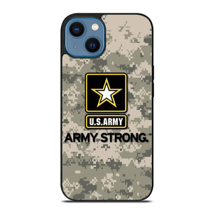 US ARMY ARMY STRONG CAMO iPhone 14 Case Cover US ARMY ARMY STRONG CAMO iPhone 14 Case Cover