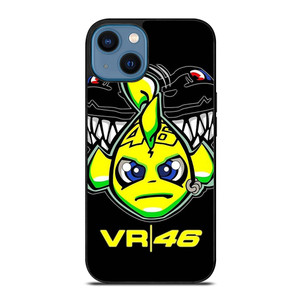 VALENTINO ROSSI 46 LOGO iPhone 14 Case Cover
