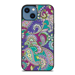 VERA BRADLEY FLOWER CF iPhone 14 Case Cover
