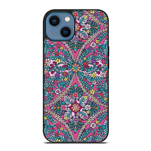 VERA BRADLEY FLOWER PATTERN 2 iPhone 14 Case Cover