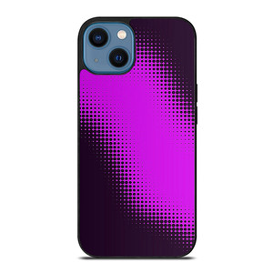 VIOLET HALFTONE PATTERN iPhone 14 Case Cover