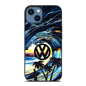 VOLKSWAGEN VW LOGO OCEAN iPhone 14 Case Cover VOLKSWAGEN VW LOGO OCEAN iPhone 14 Case Cover