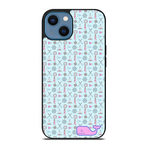 WHALE KATE SPADE PATTERN iPhone 14 Case Cover