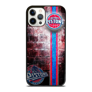DETROIT PISTONS WALL LOGO iPhone 12 Pro Case Cover DETROIT PISTONS WALL LOGO iPhone 12 Pro Case Cover