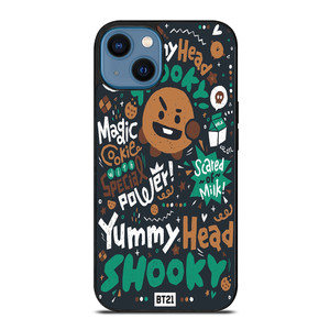 YUMMY HEAD SHOOKY BTS 21 iPhone 14 Case Cover