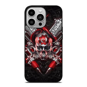 GEARS OF WAR ENGINE SKULL iPhone 14 Pro Case Cover