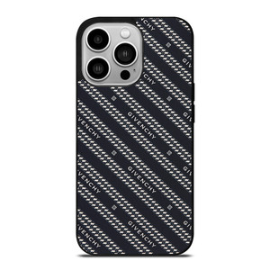 GIVENCHY PARIS LOGO PATTERN iPhone 14 Pro Case Cover