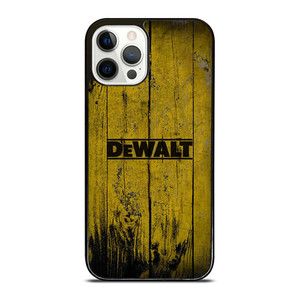 DEWALT WOODEN LOGO iPhone 12 Pro Case Cover