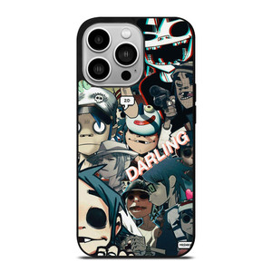GORILLAZ 2D COLLAGE iPhone 14 Pro Case Cover