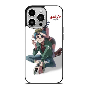 GORILLAZ NOODLES AND 2D iPhone 14 Pro Case Cover GORILLAZ NOODLES AND 2D iPhone 14 Pro Case Cover
