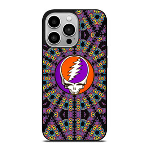 GRATEFUL DEAD PUPLE LOGO iPhone 14 Pro Case Cover