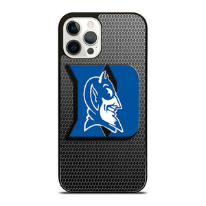 DUKE BLUE DEVILS METAL LOGO iPhone 12 Pro Case Cover