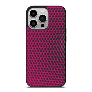 HEXAGONAL BLACK PURPLE PATTERN iPhone 14 Pro Case Cover