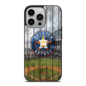 HOUSTON ASTROS WOODEN LOGO iPhone 14 Pro Case Cover