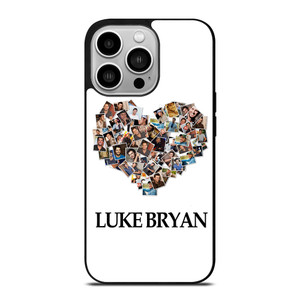 I LOVE LUKE BRYAN COLLAGE iPhone 14 Pro Case Cover