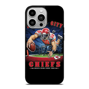 KANSAS CITY CHIEFS FOOTBALL ART iPhone 14 Pro Case Cover