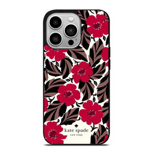 KATE SPADE FLOWER RED iPhone 14 Pro Case Cover