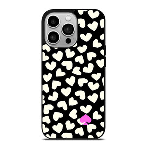 KATE SPADE LOVE HEART POLKADOTS iPhone 14 Pro Case Cover