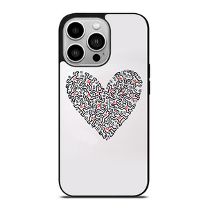 KEITH HARING LOVE ICON iPhone 14 Pro Case Cover KEITH HARING LOVE ICON iPhone 14 Pro Case Cover