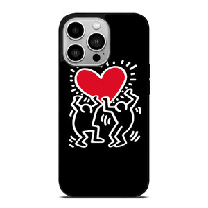 KEITH HARING LOVE iPhone 14 Pro Case Cover