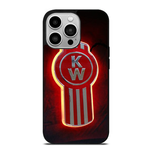 KENWORTH TRUCK GLOW LOGO iPhone 14 Pro Case Cover