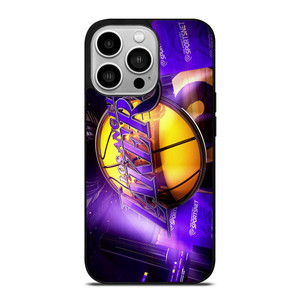 LA LAKERS 3D LOGO iPhone 14 Pro Case Cover LA LAKERS 3D LOGO iPhone 14 Pro Case Cover