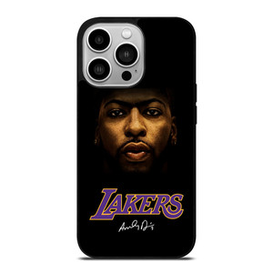 LA LAKERS PLAYER ANTHONY DAVIS iPhone 14 Pro Case Cover