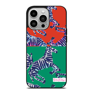 LILLY PULITZER ZEBRA iPhone 14 Pro Case Cover