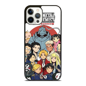 FULLMETAL ALCHEMIST BROTHERHOOD CHARACTER iPhone 12 Pro Case Cover