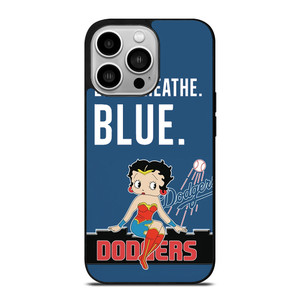 LOS ANGELES BETTY BOOP DODGERS iPhone 14 Pro Case Cover
