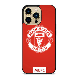 MANCHESTER UNITED FC RED DEVILS iPhone 14 Pro Case Cover