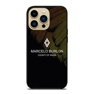 MARCELO BURLON WING LOGO iPhone 14 Pro Case Cover MARCELO BURLON WING LOGO iPhone 14 Pro Case Cover