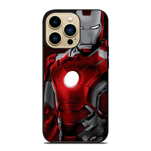 MARVEL IRONMAN STRAIGHT POTRAIT LINE iPhone 14 Pro Case Cover