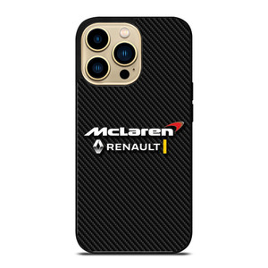 MCLAREN RENAULT LOGO CARBON. iPhone 14 Pro Case Cover MCLAREN RENAULT LOGO CARBON. iPhone 14 Pro Case Cover